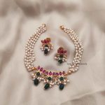 Unique Lotus Pearl Choker