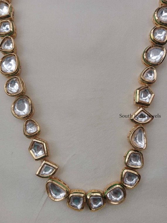Unique Single Layer Kundan Necklace