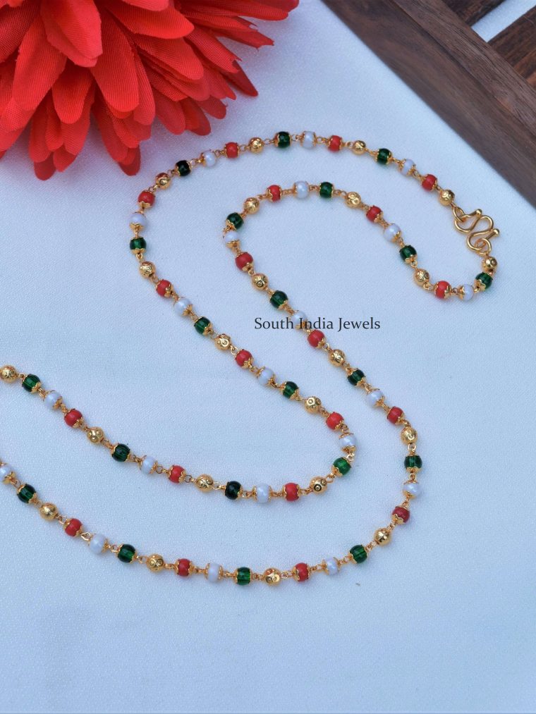 Amazing Multicolor Beads Chain