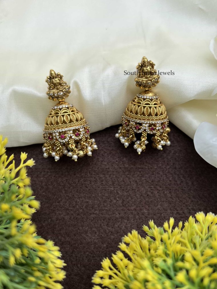 Antique Lakshmi Jhumkas