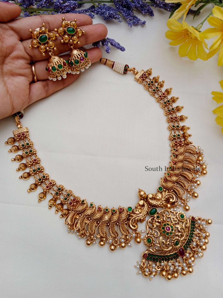 Exquisite Peacock Necklace Set