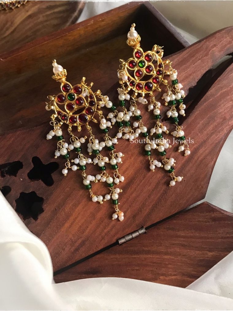Gorgeous Chandran Pearl Earrings
