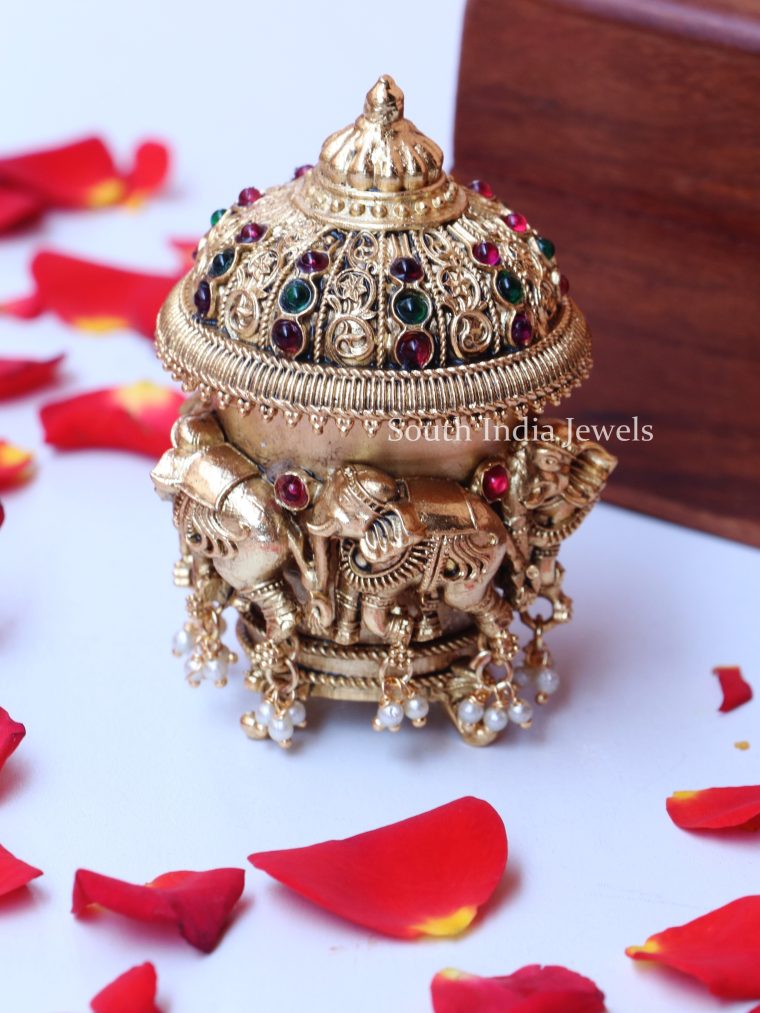 Gorgeous Hathini Sindoor Box