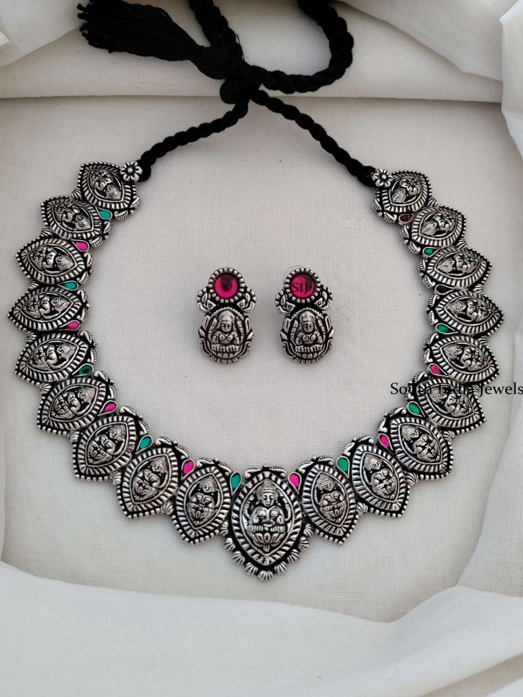 Lakshmi German Silver Necklace