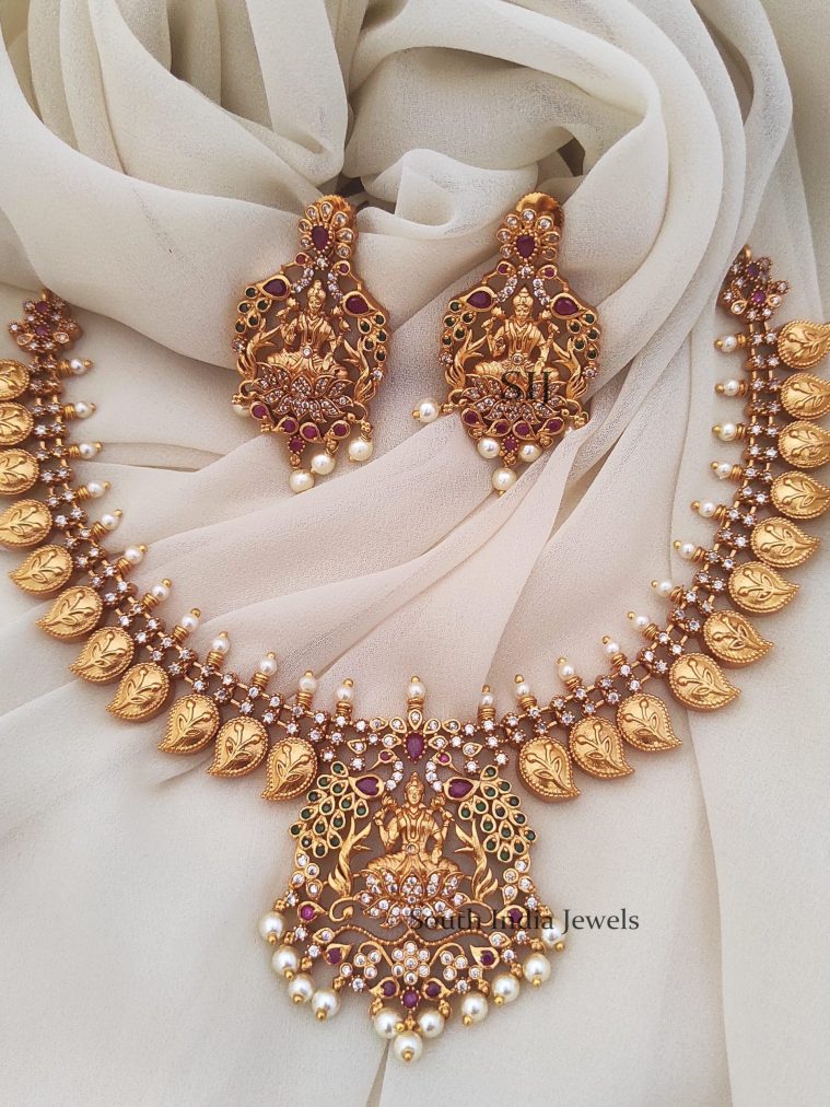 Lakshmi Mango Design Necklace