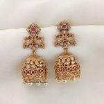 Marvelous Peacock AD Jhumkas