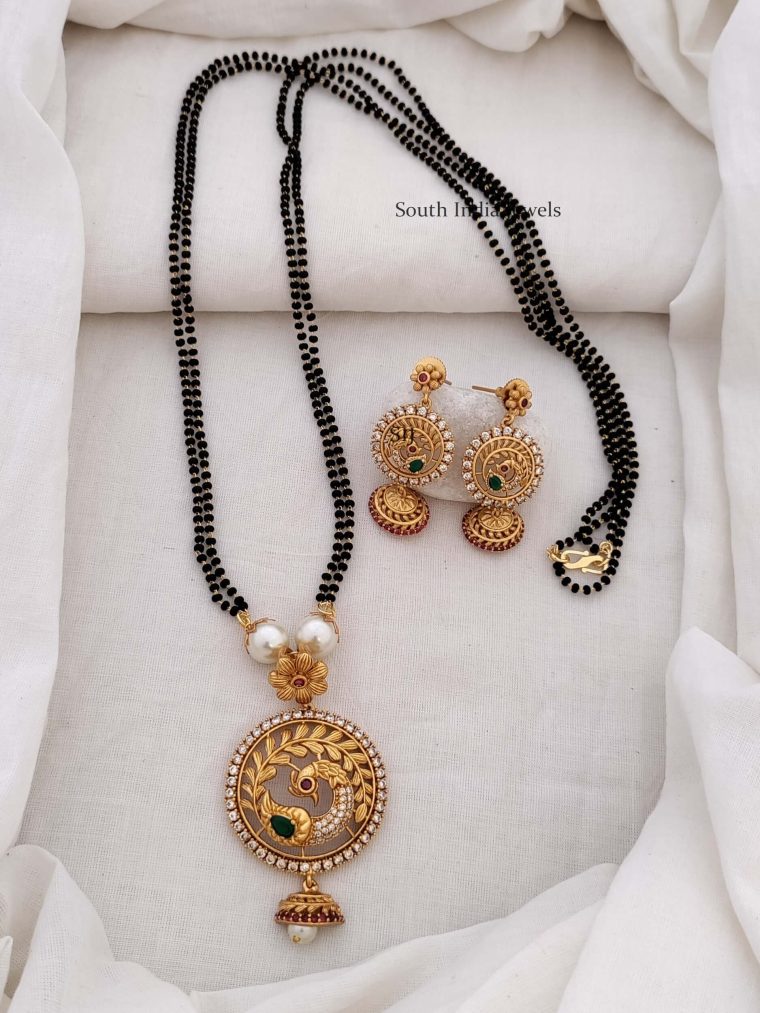 Marvelous Peacock Pendent Mangalsutra