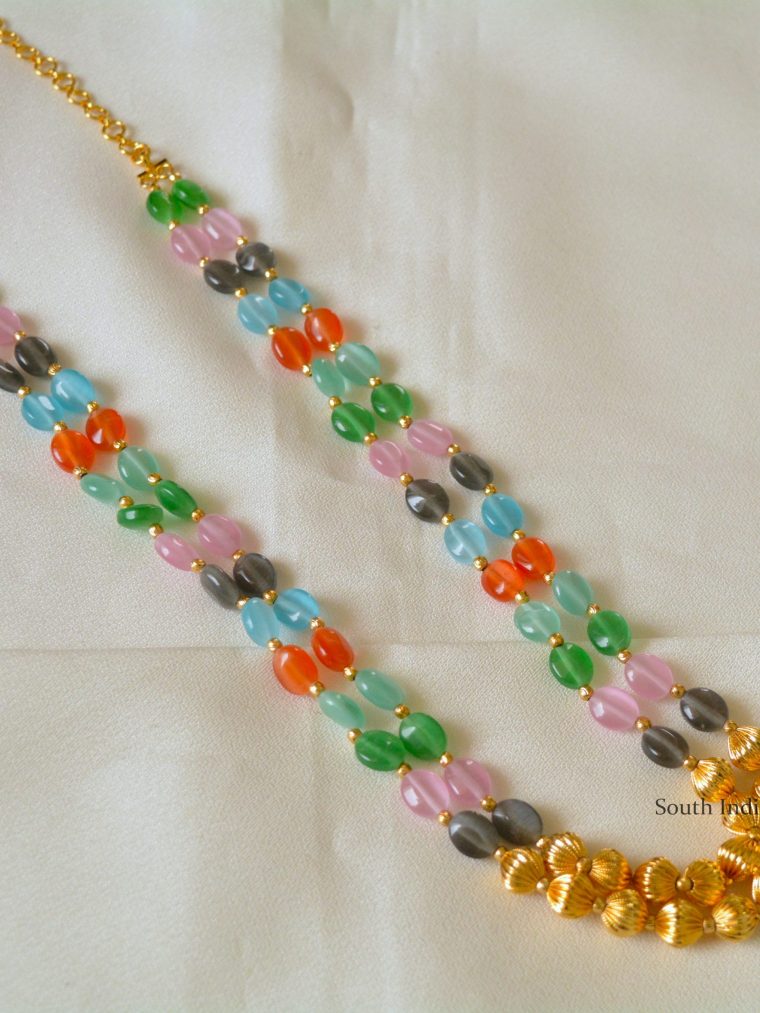 Multicolor Beads Designer Chain