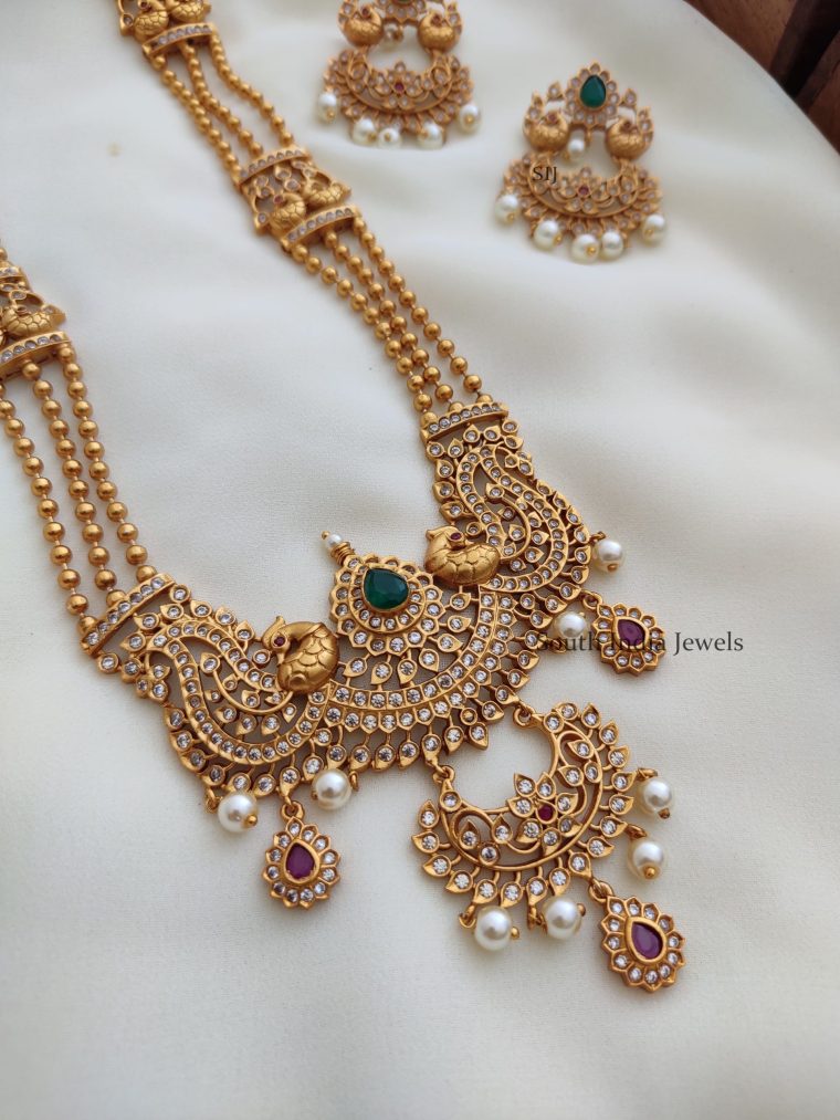 Peacock Design Bridal Haram