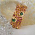 Rich Ruby Emerald Bangles