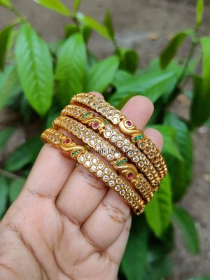 Stunning AD Stones Bangles