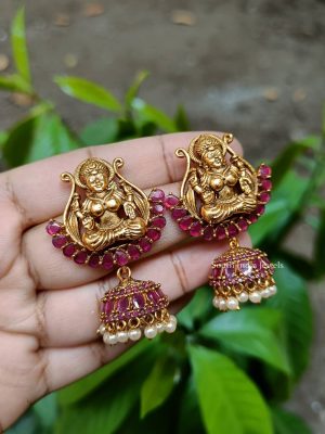 Style Lakshmi AD Jhumkas