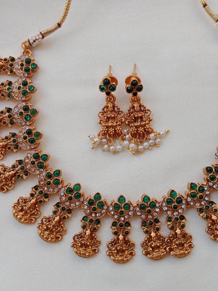 Amazing Goddess Laxshmi Necklace