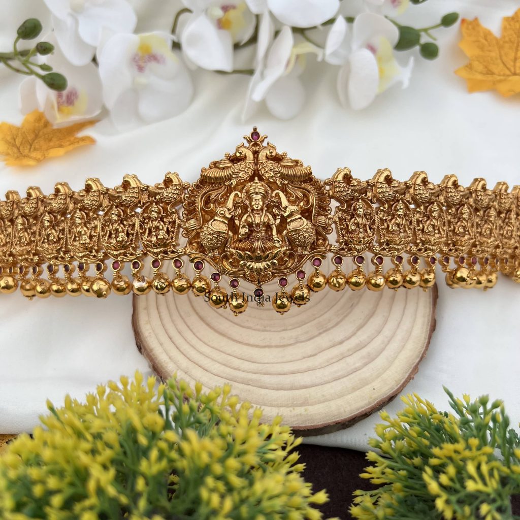 Lakshmi Devi Hip Belt - South India Jewels