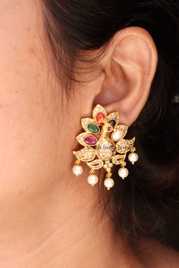 Attractive Peacock Earrings