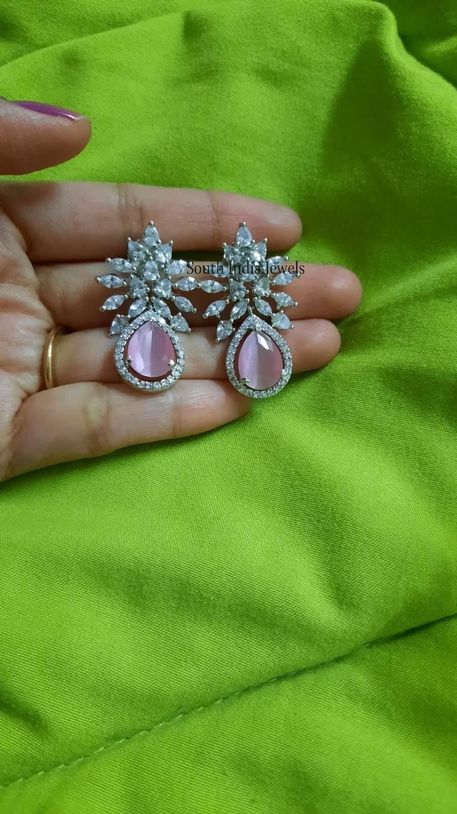 fcityin  Tohfa Traditional Beautiful Diamond Earring 2  Wonderful  Earrings