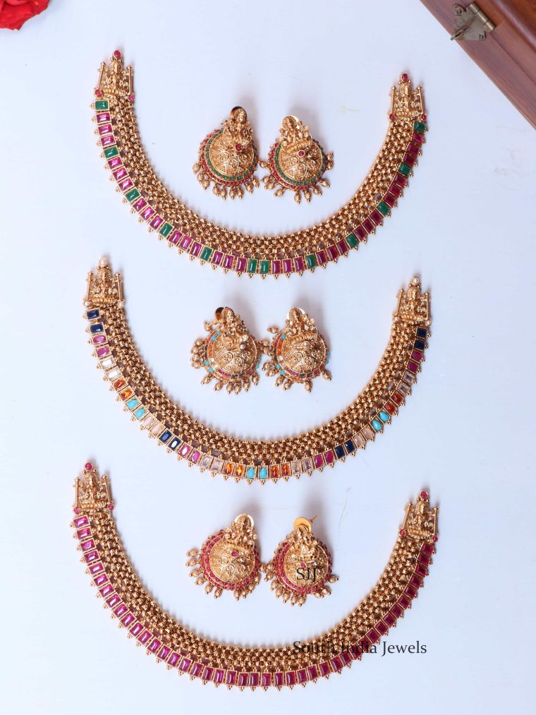 Beautiful Bhairavi Necklace Set