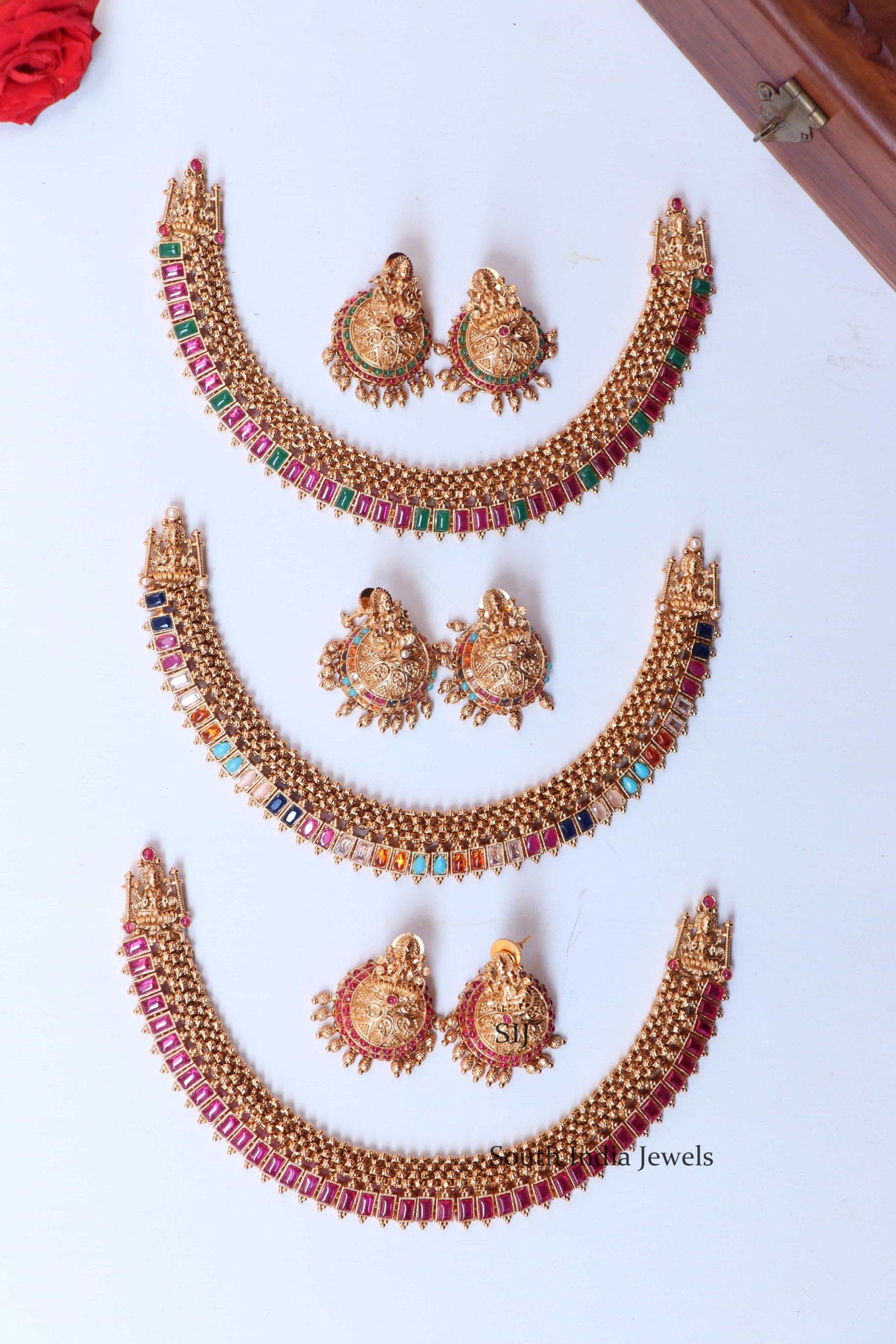 Beautiful Bhairavi Necklace Set