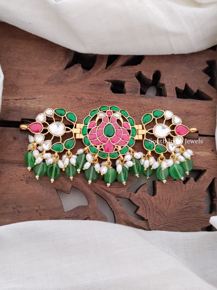 Beautiful Kundan Peacock Choker