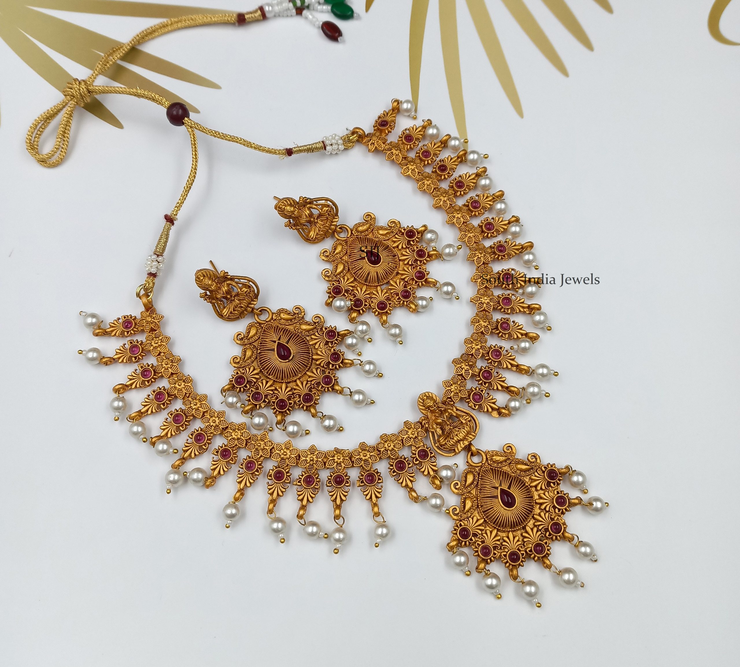 Beautiful Laxshmi Necklace Set