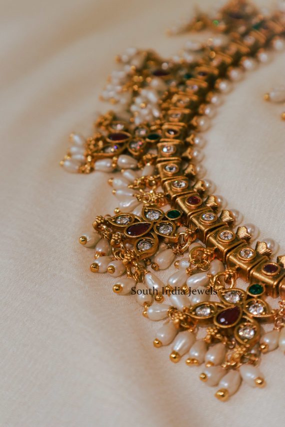 Elegant Guttapusalu Design Necklace