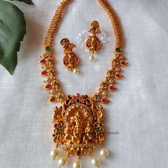 Elegant Lord krishna Necklace (3)