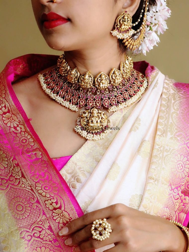 Lakshmi Temple Choker