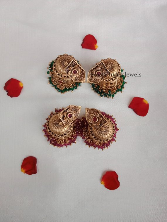 Royal Anitque Long Jhumkas