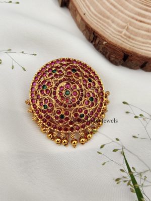 Traditional Floral Jada Billai (2)