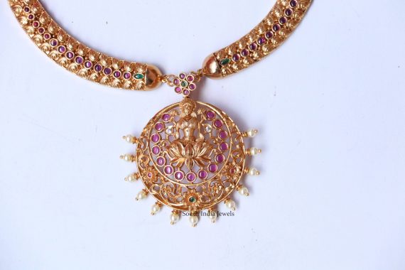 Amazing Saraswat Design Necklace