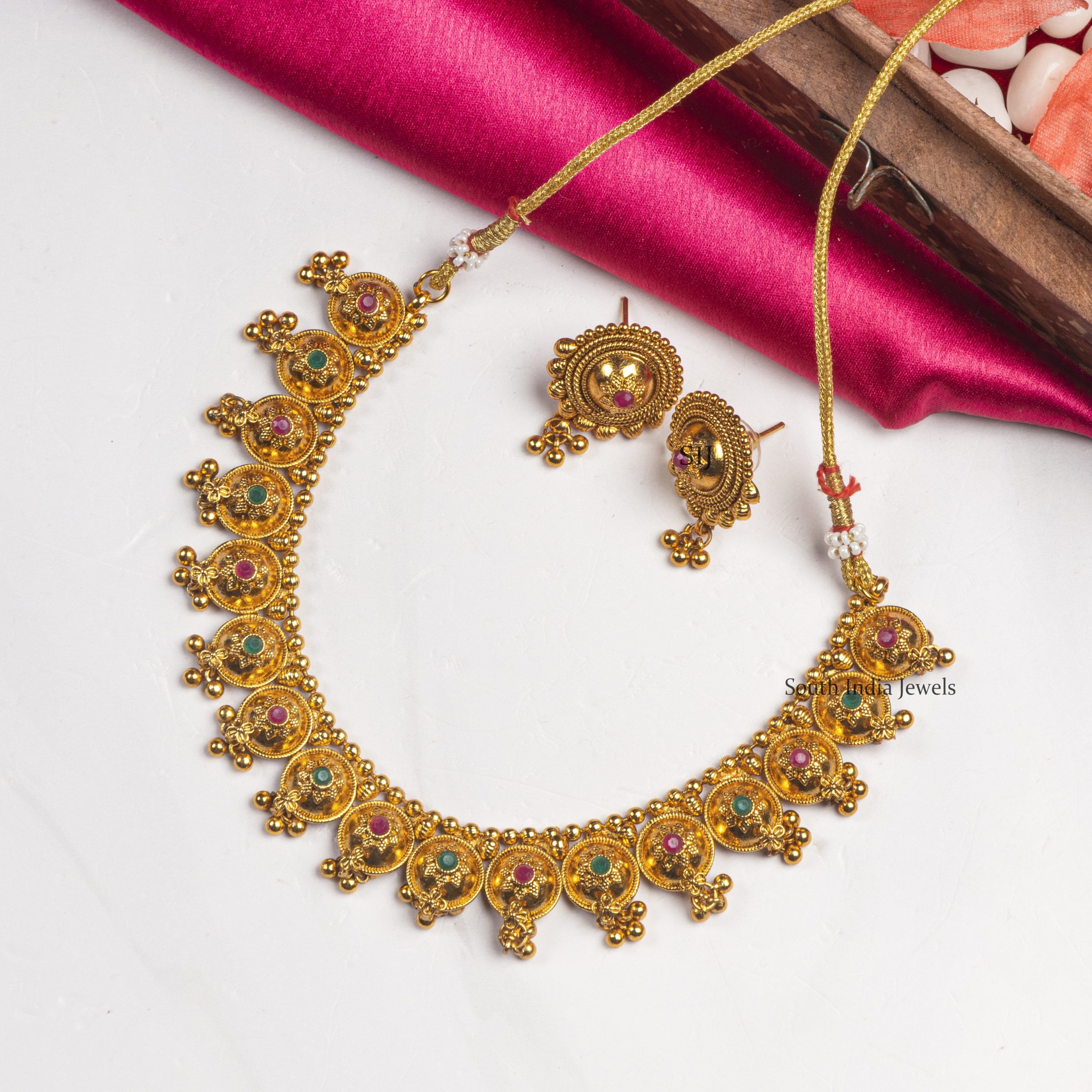 Antique Copper Designer Necklace