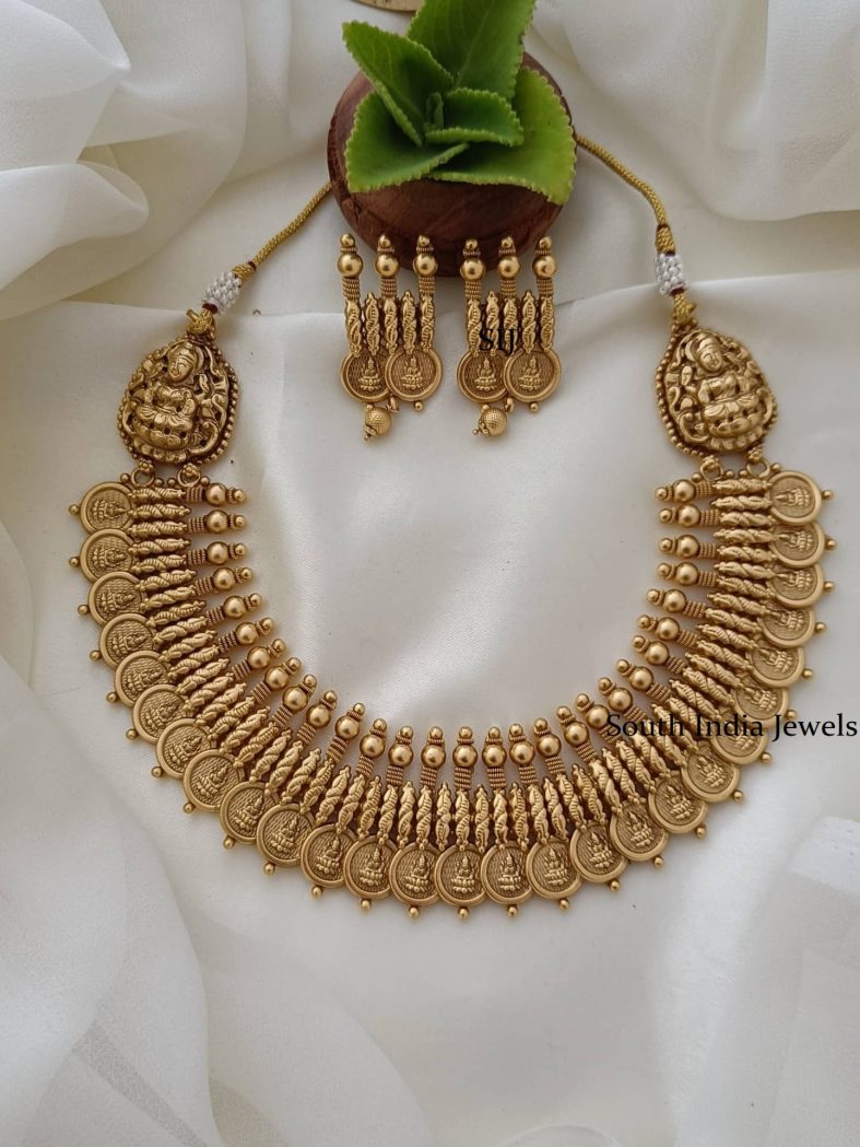 Antique Lakshmi Coin Necklace