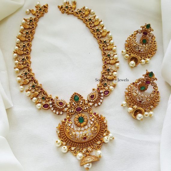 Guttapusalu Design Necklace -South India Jewels- Online Stores