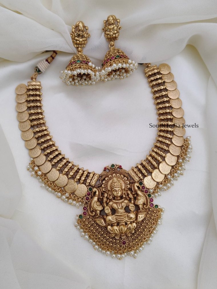 Beautiful Lakshmi Coin Necklace