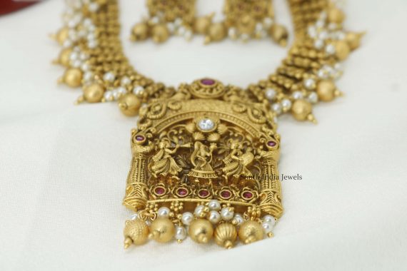 Bharat Design Temple Necklace Set (3)