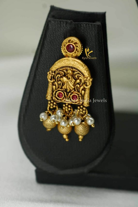 Bharat Design Temple Necklace Set (4)