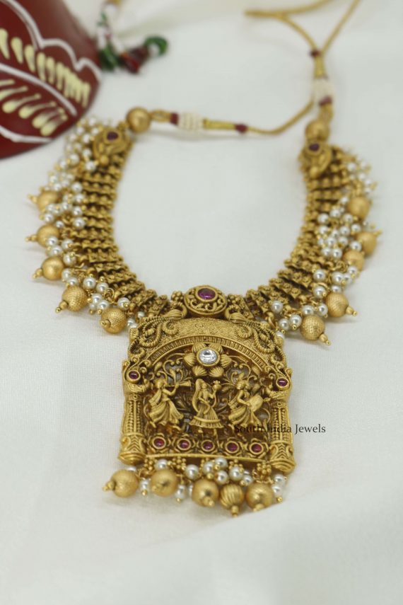 Bharat Design Temple Necklace Set