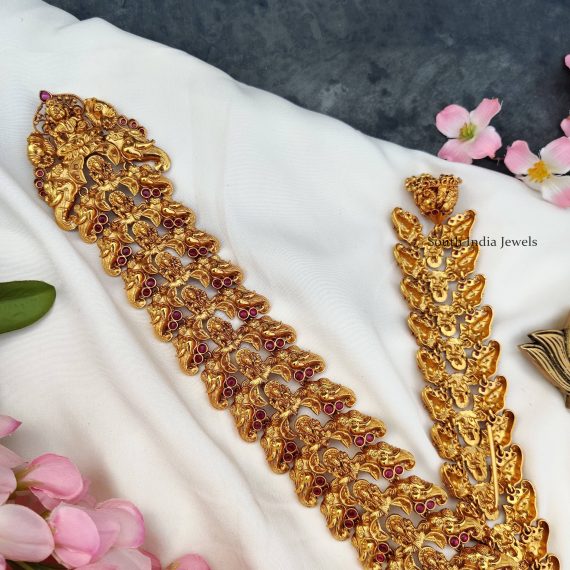 Bridal Lakshmi Design Jadai Billai-at South India Jewels Online Stores.