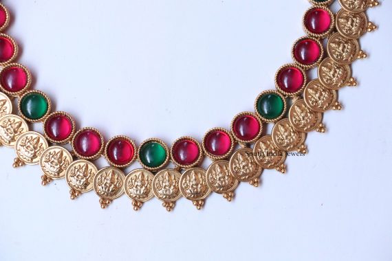 Elegant Rangbahar Design Necklace