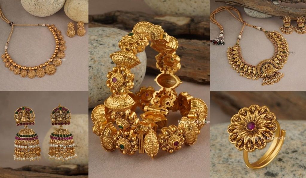 Exclusive Antique Designer Collections From South India Jewels!