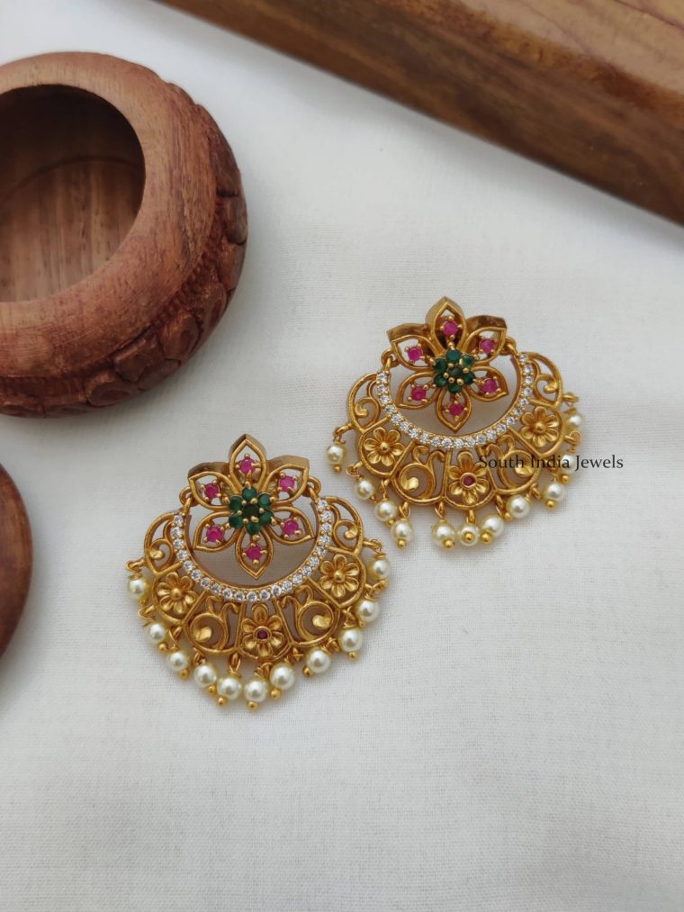 Floral Design AD Earrings