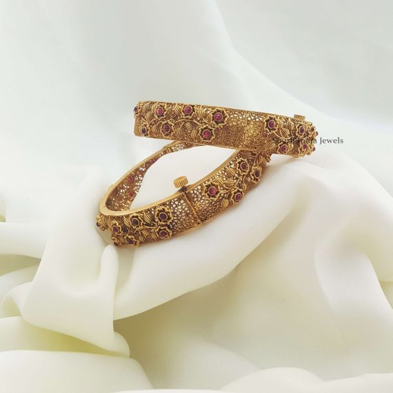Floral Openable Bangles