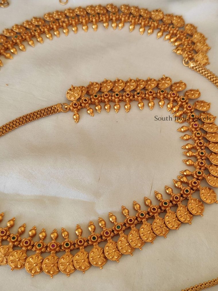 Semi Bridal Hip Chain - South India Jewels