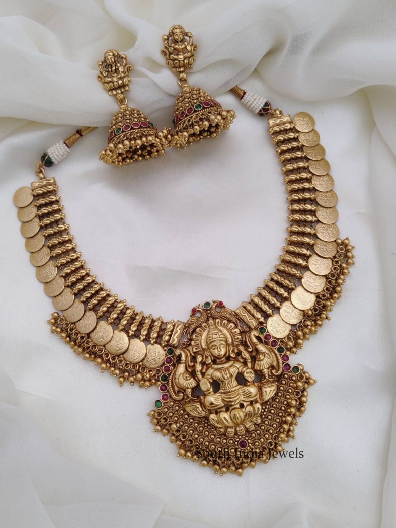 Grand Lakshmi Coin Necklace