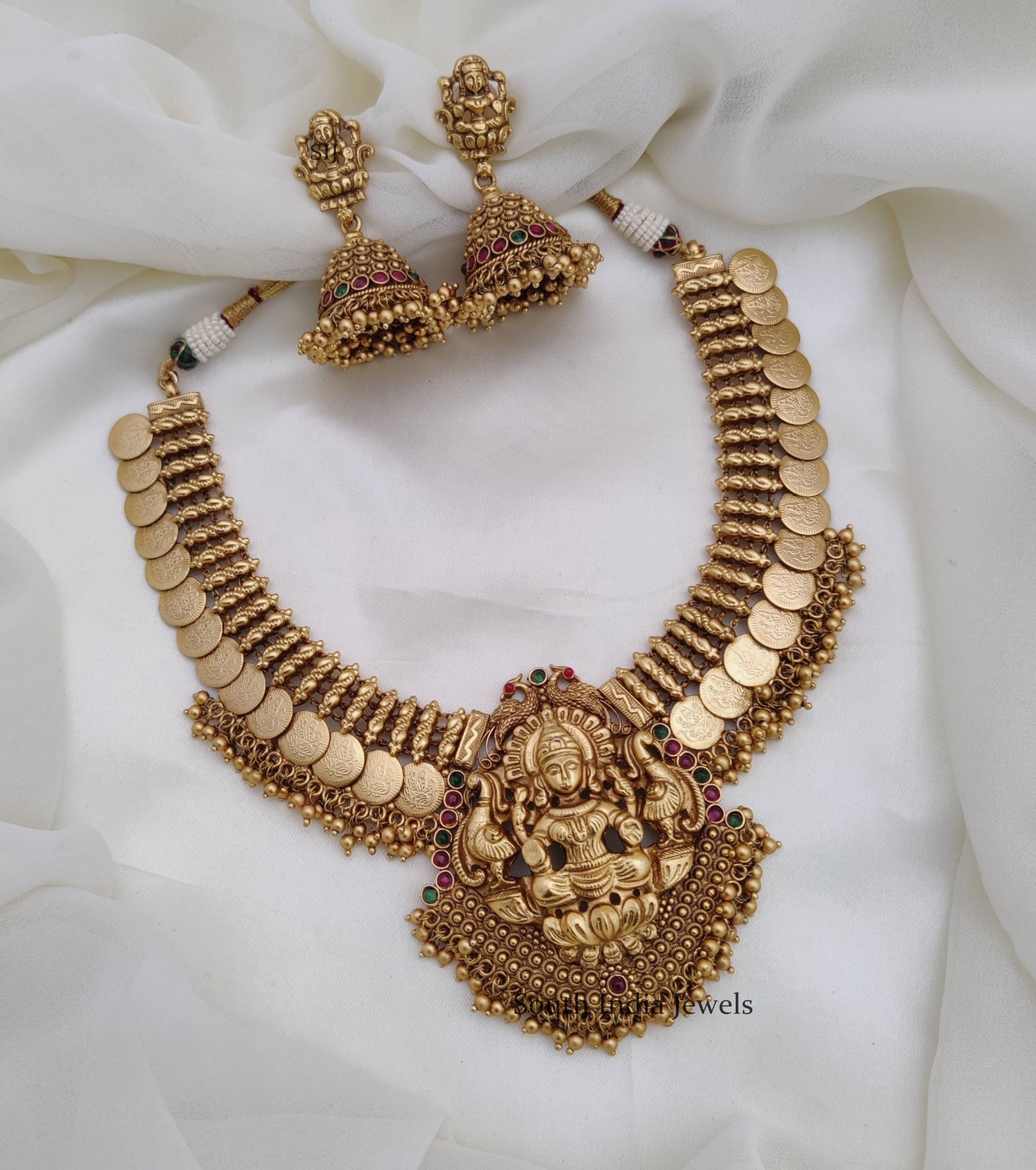Grand Lakshmi Coin Necklace