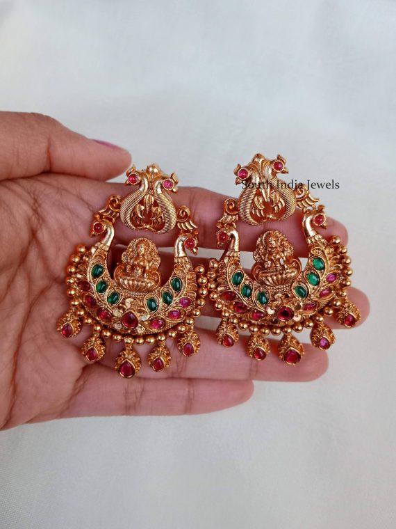 Lakshmi Chandbali Design Earrings