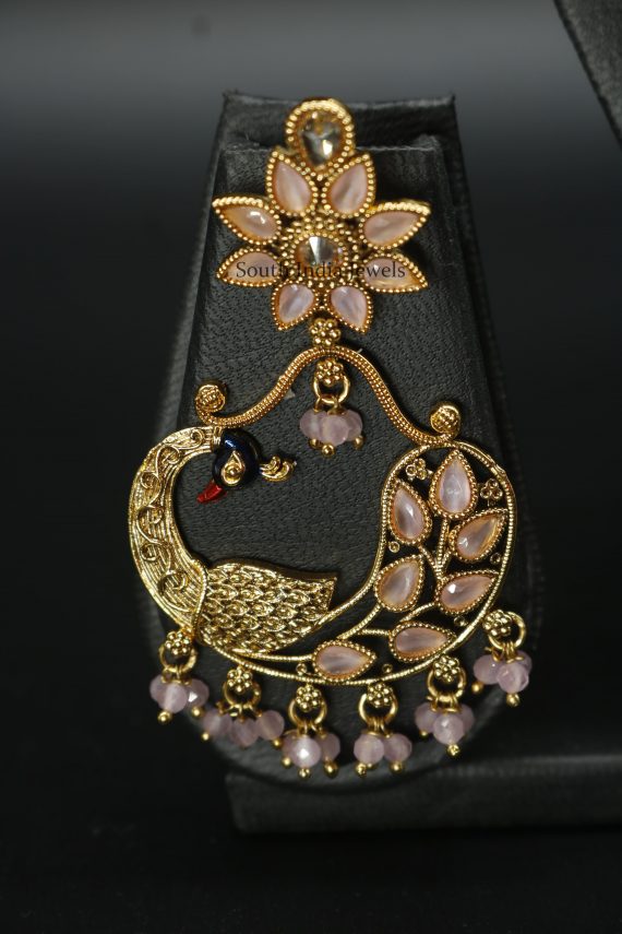 Peacock Design Earrings (2)