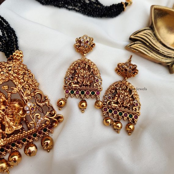 Radha Krishna Beads Haram- South India Jewels- Online Stores