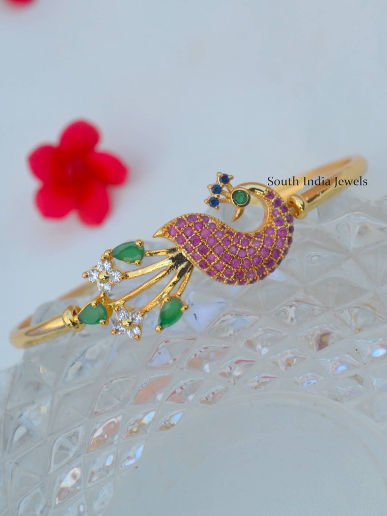Royal Peacock Design Bracelet