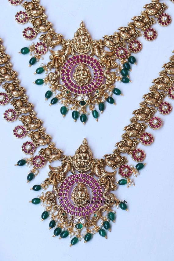Lakshmi Saubhagyavati Combo Set - South India Jewels